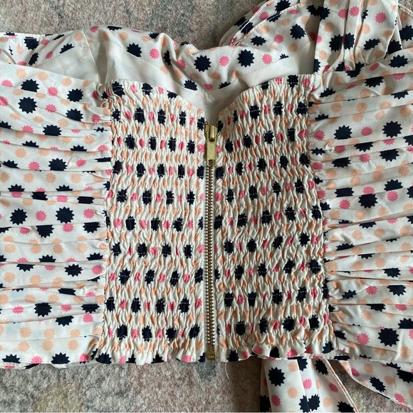 Anthropologie- Maeve Bow- Tie One Shoulder Top - Picture 8 of 14